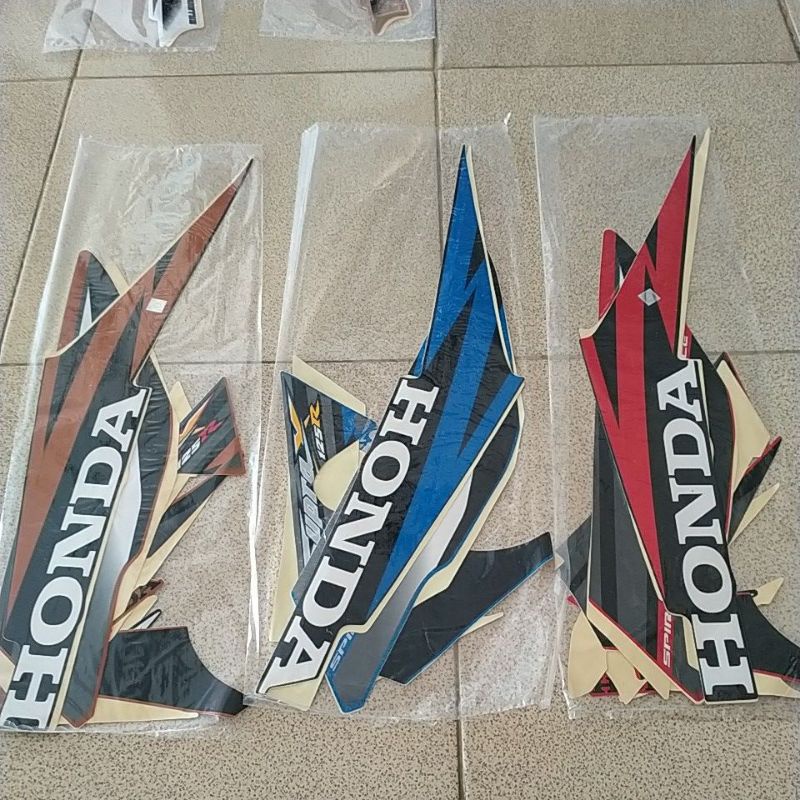 Striping Supra X 125 R tahun 2006