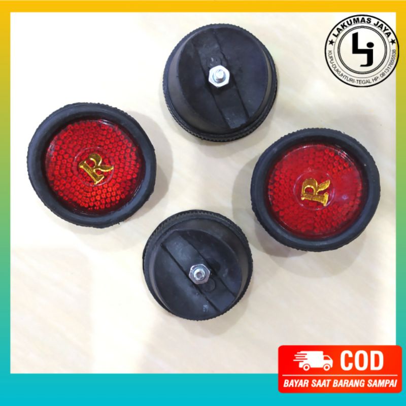 LAMPU STOPLAMP SPAKBOR BELAKANG ONTEL - STOPAN SEPEDA ONTHEL - STOPAN -  STOP LAMP SEPEDA JOWO 28 MA