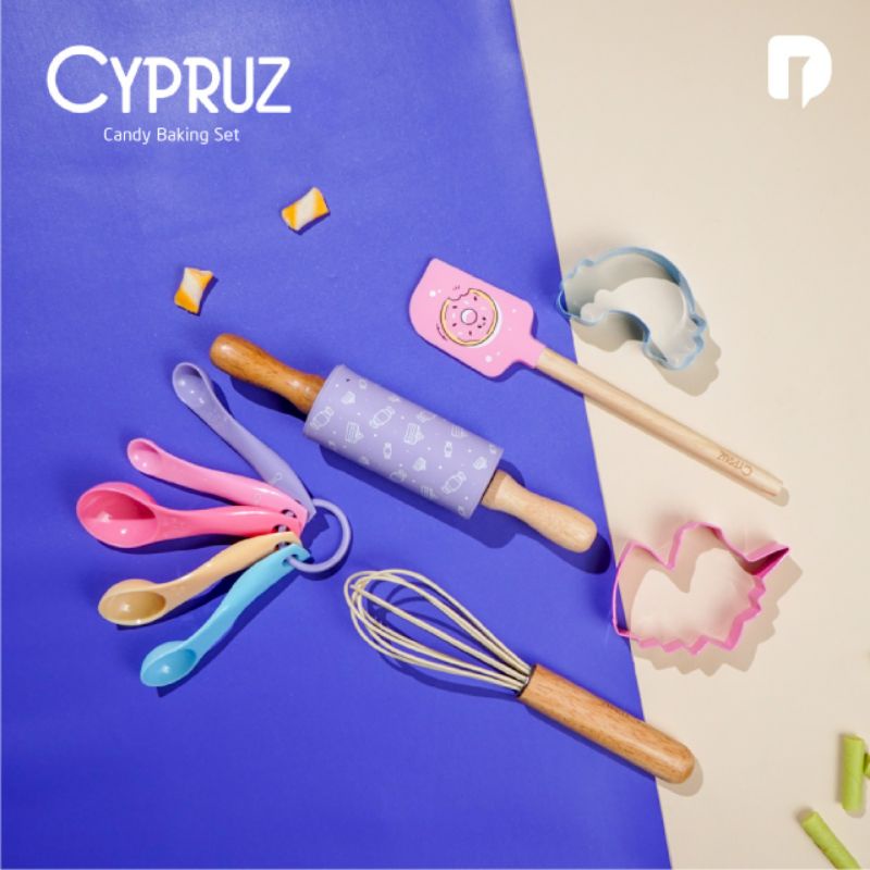 Alat baking set lengkap CYPRUZ CANDY BAKING SET