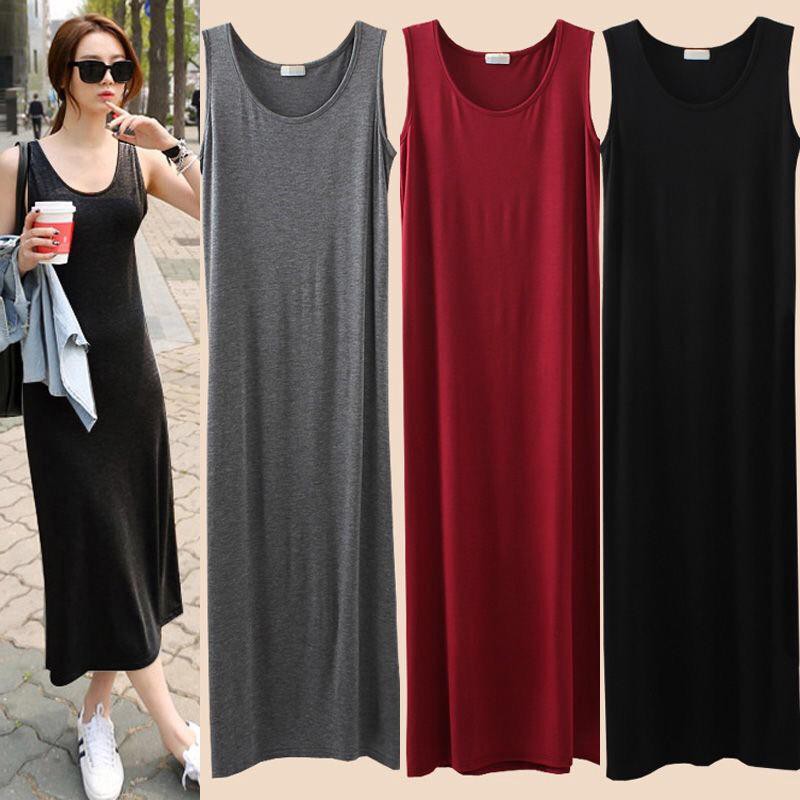 LONG DRESS SINGLET/ DRESS SALUR