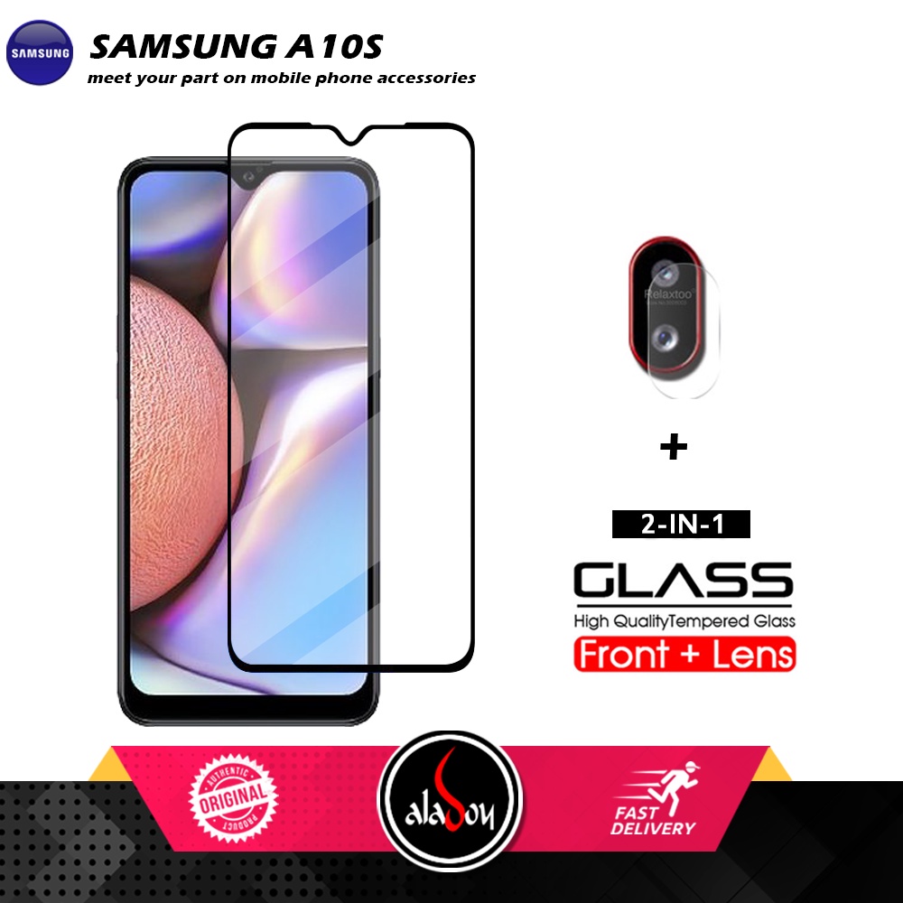 PAKET Tempered Glass Layar Samsung A10S Free Tempered Glass Camera