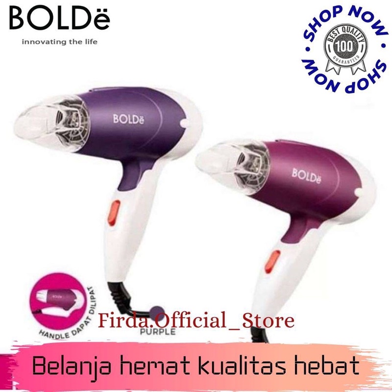 HAIR DRYER BOLDE SUPER DRY BELLAGIO [600 WATT] [GARANSI RESMI]