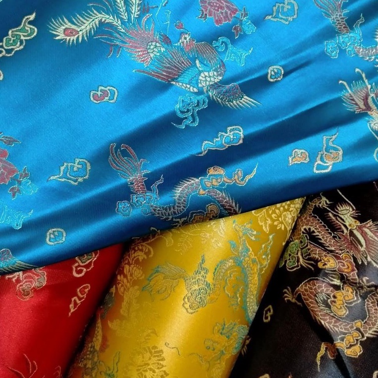 Kain Congsam Bahan Jaquard Silk Songket