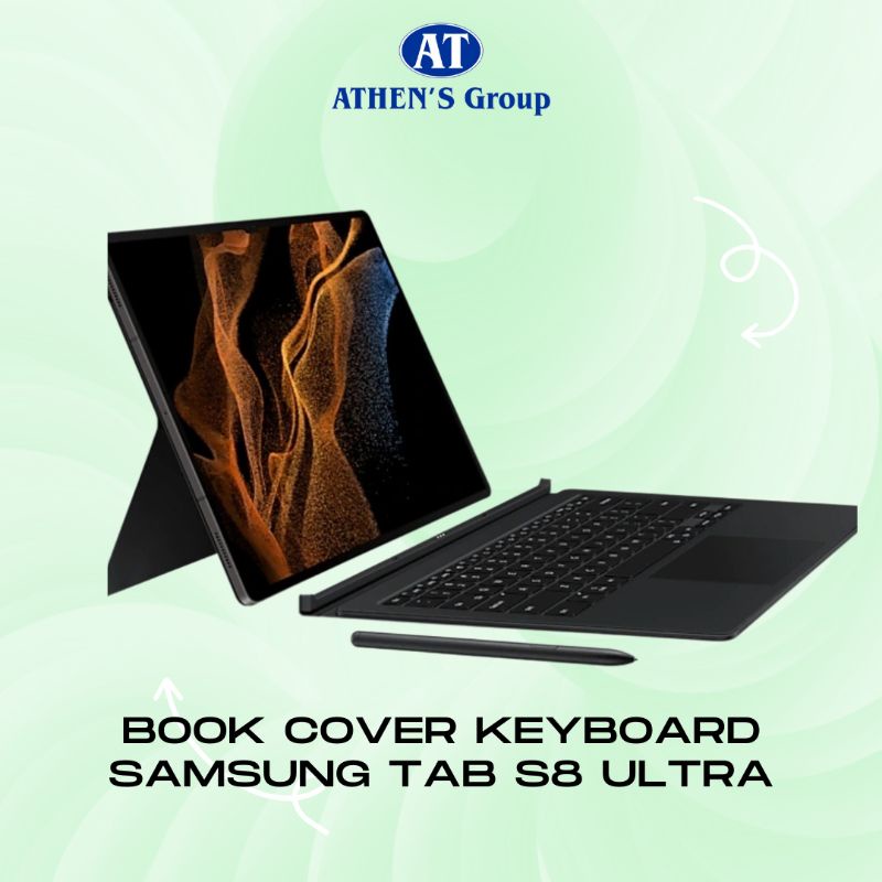 BOOK COVER KEYBOARD ORIGINAL SAMSUNG GALAXY TAB S8 ULTRA