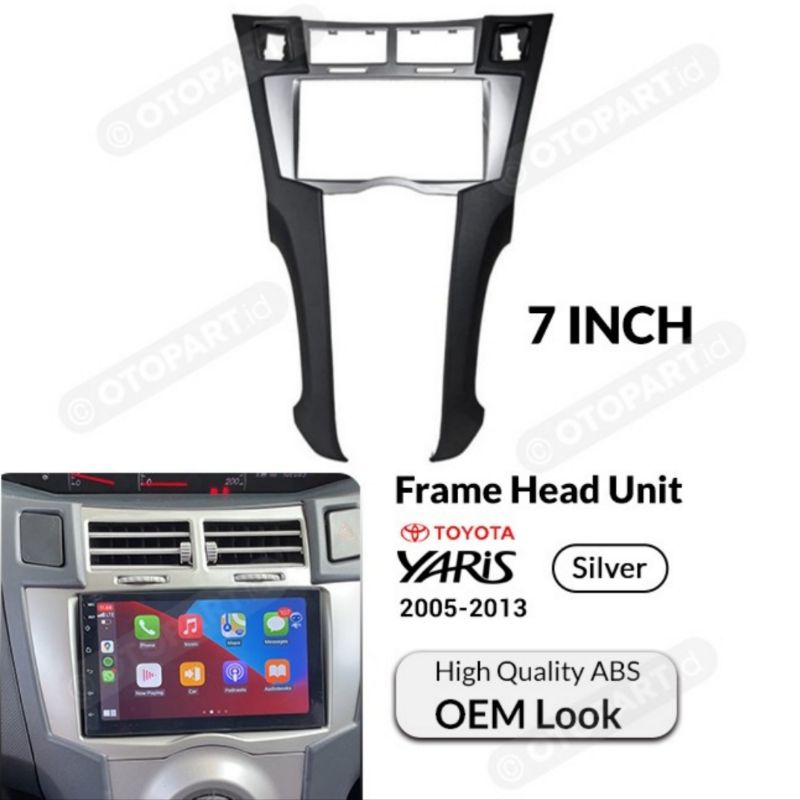 Frame Yaris Frame Tape Yaris Frame Head Unit Yaris 2006 - 2013 Frame 7 inch YARIS