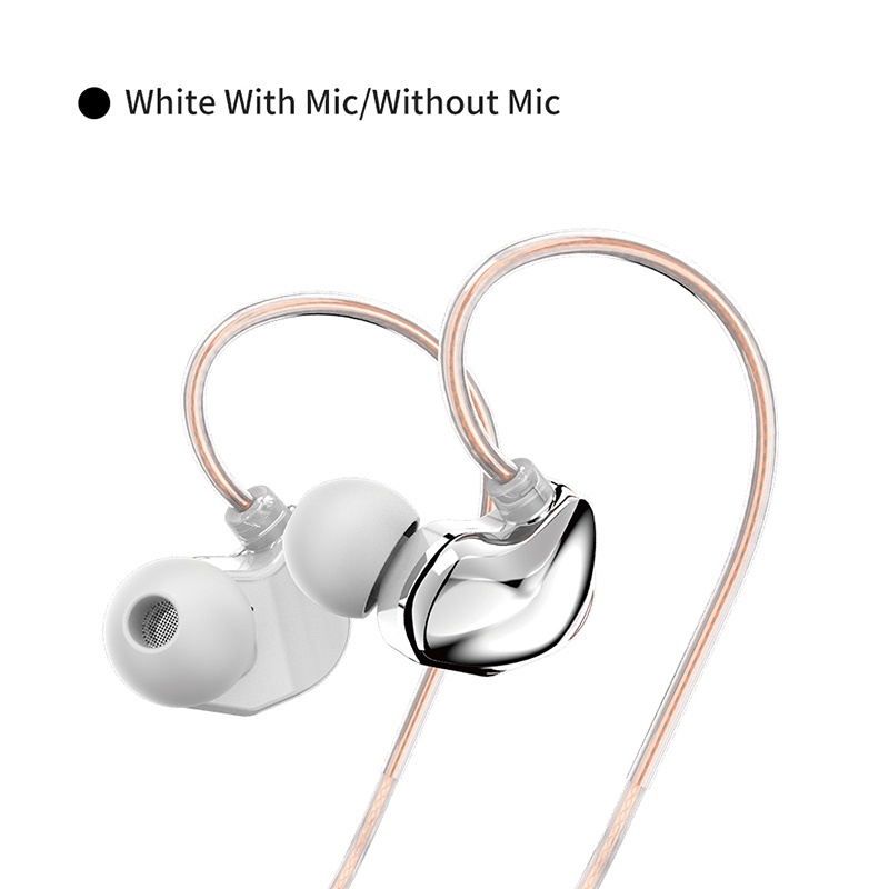 JCALLY MA heavy Bass Earbuds in-ear Earphone strong magnetic dynamic coil, high sound quality HIFI headphones