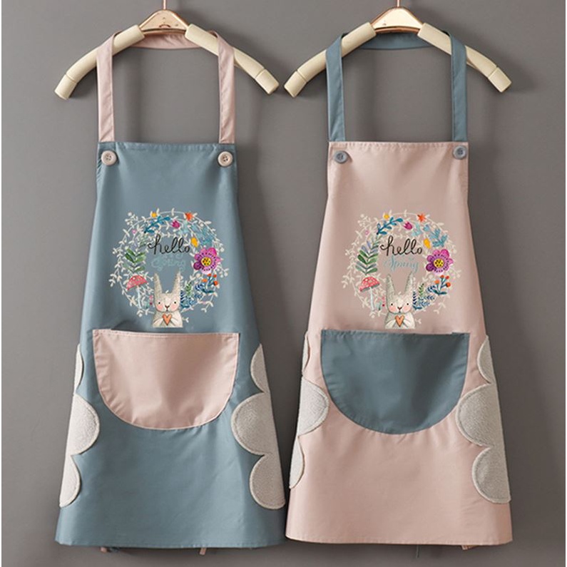 Celmek Masak Motif Karakter Apron Masak Premium LDS44