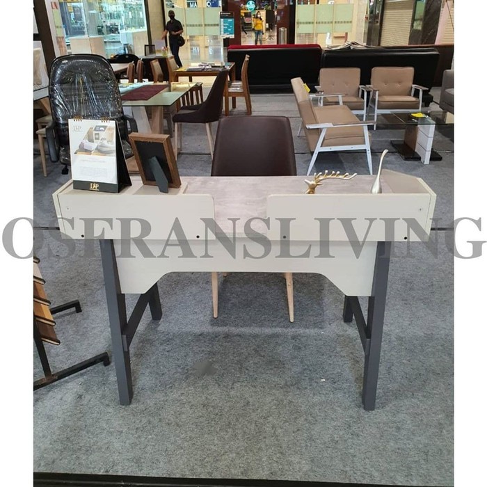 Jual MEJA KERJA BESAR JOHANNA DESK HARGA PABRIK | Shopee Indonesia