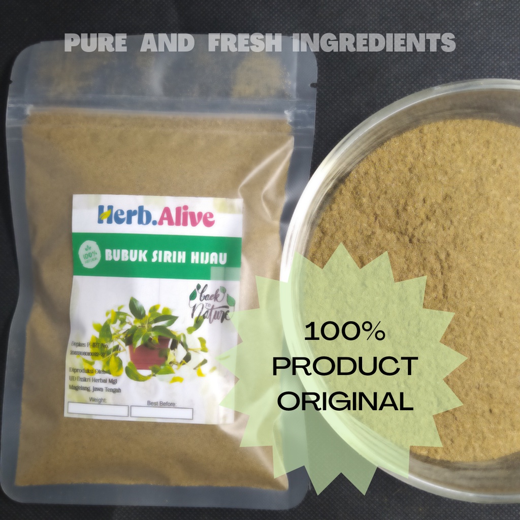 

SIRIH HIJAU BUBUK / SIRIH HIJAU SERBUK 1KG