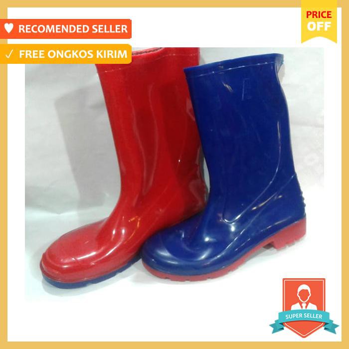 Boots Pria - Sepatu Boot Merk Ap Anak Anti Banjir - Sepatu Pria