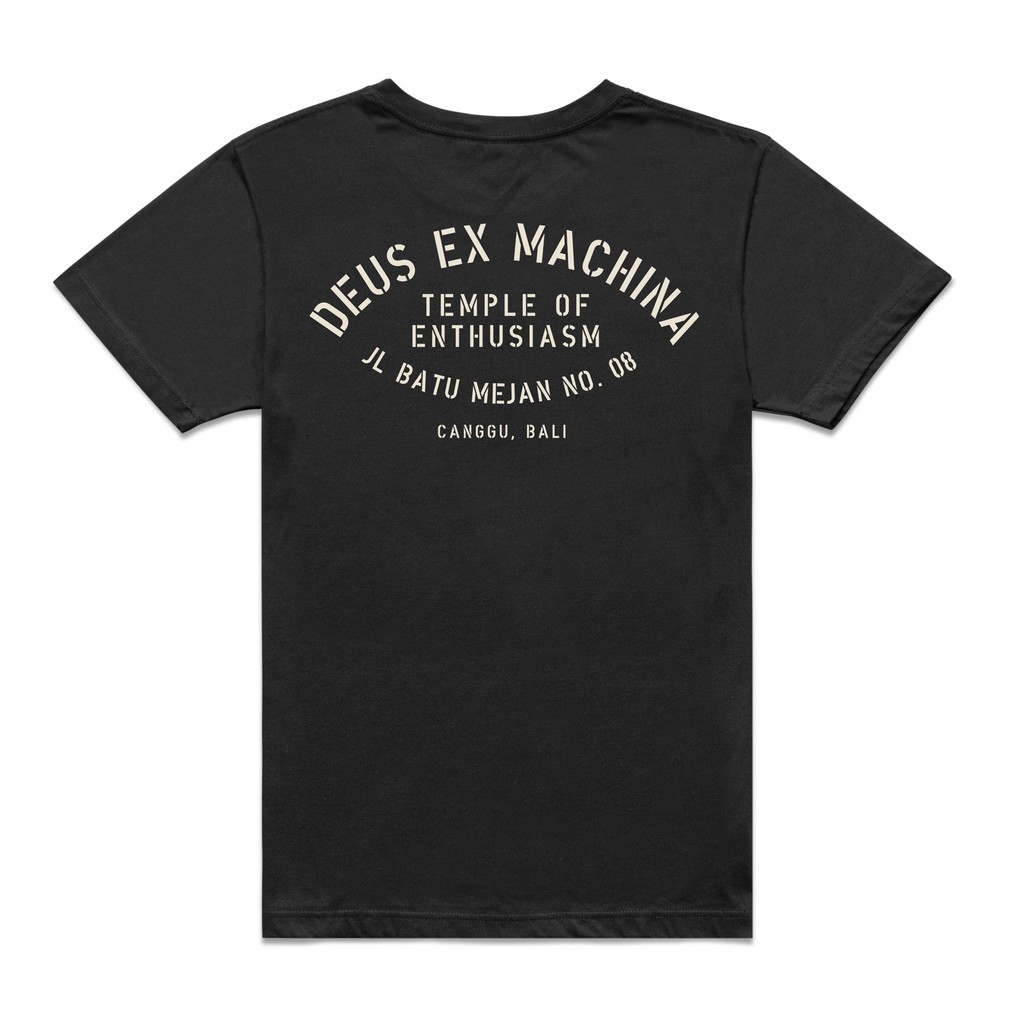 Deus Ex Machina | Kaos Pria | THE SHANK - BLACK DK-07