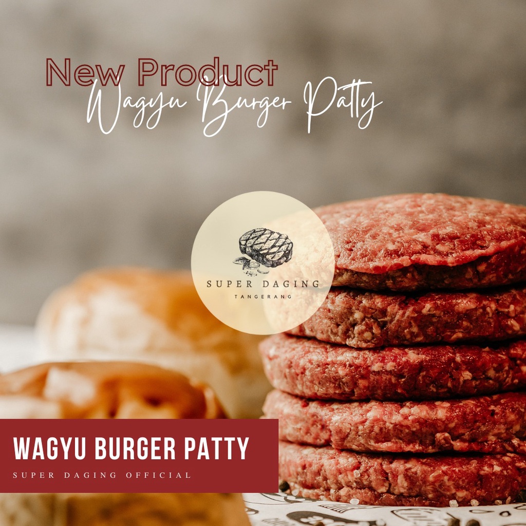 

Wagyu Burger Patty MB9 - Super Daging Official - 100g