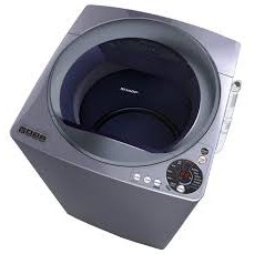 MESIN CUCI 1 TABUNG SHARP ESM 1008 TSA 1008TSA TOP LOADING 10 KG