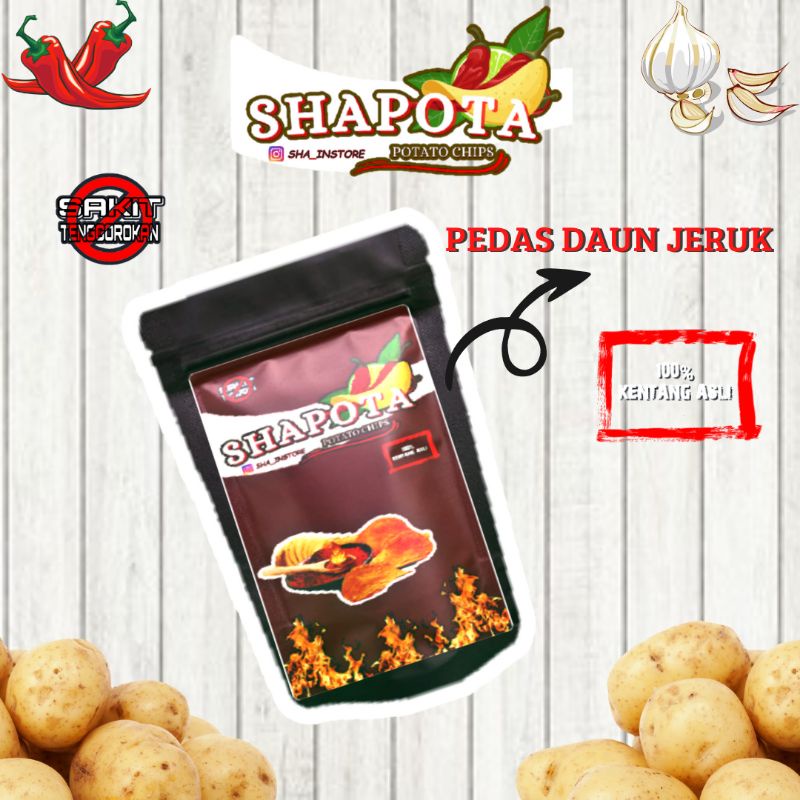 

Keripik Kentang Pedas Gurih - 90g - Shapota