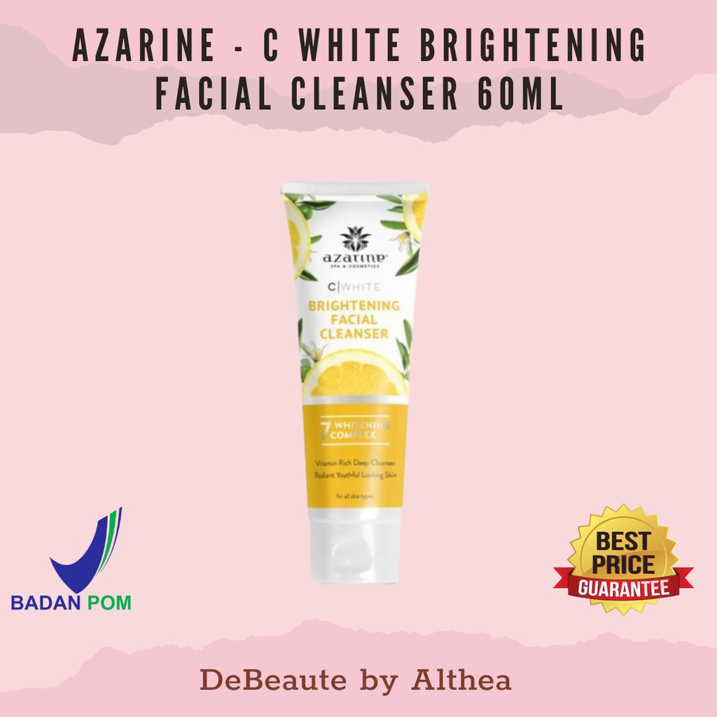 Azarine C White Brightening Facial Cleanser 60ml