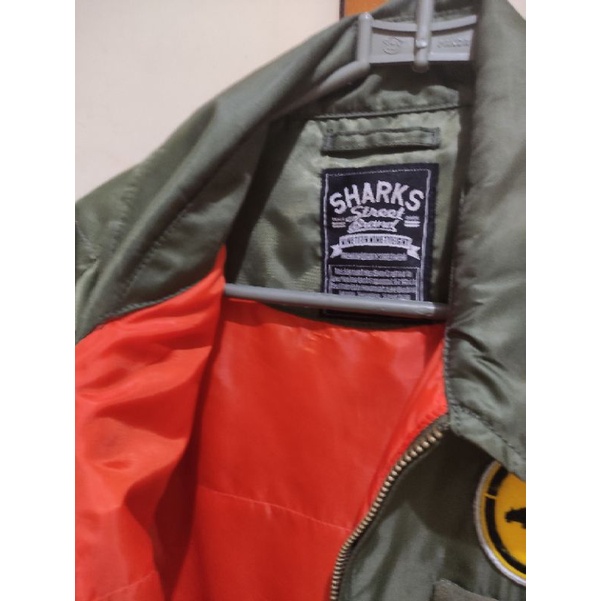 Jaket pilot sharks original limited