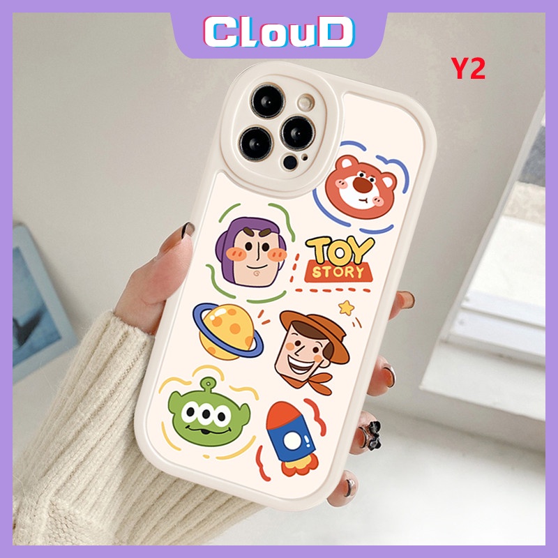 Kartun Toy Story Manyo Soft TPU Case Untuk OPPO A17 A15 A57 2022 A96 A12 A95 A16K A76 A55 A74 A16E A5S A3S A15s A94 A16 A1K A53 A9 A5 A54 A7 Reno8 7Z 5F 5 6 4 Jam Tangan 4F A31 A92 A33 A36