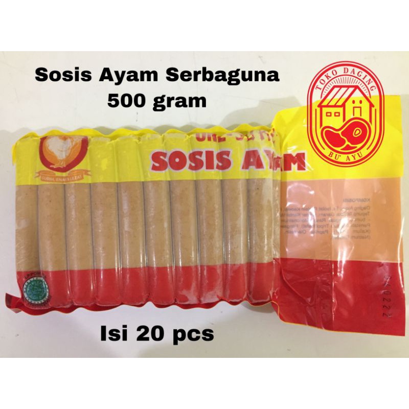 

Sosis Ayam Serbaguna One Suke 500 gram (20 pcs)