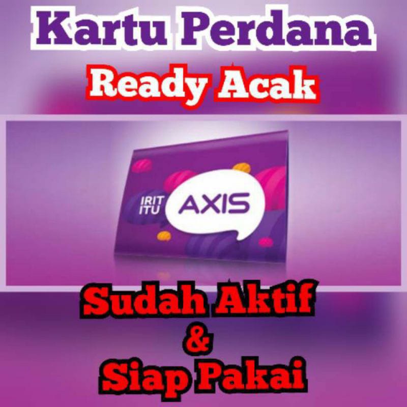 Kartu Axis On Fresh aplikasi belum dipakai apapun masa aktif panjang