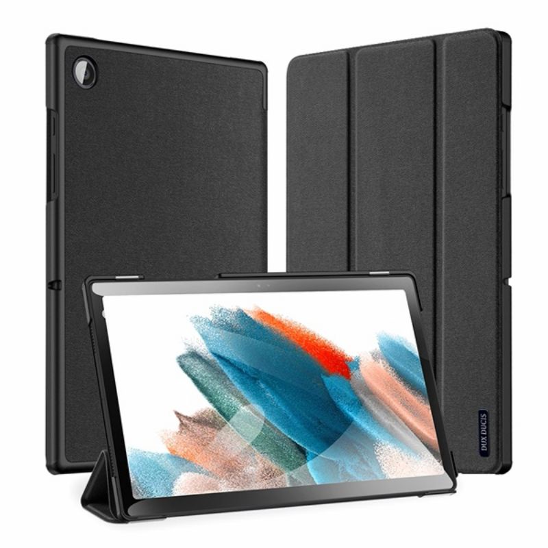 Case Samsung Galaxy Tab A8 10.5 2022 2021 Dux Ducis Domo Flip Cover Casing LTE WiFi X200 X205