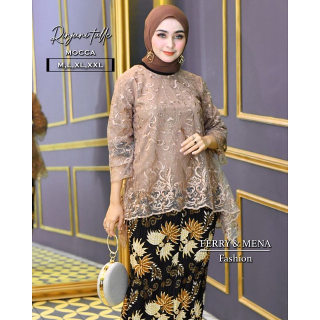 KEBAYA ORIGINAL//KEBAYA MODERN//RINJANI TULLE//Kode FM