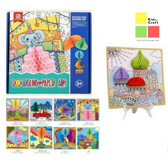 

Kids_Craft Color & Paste 3D
