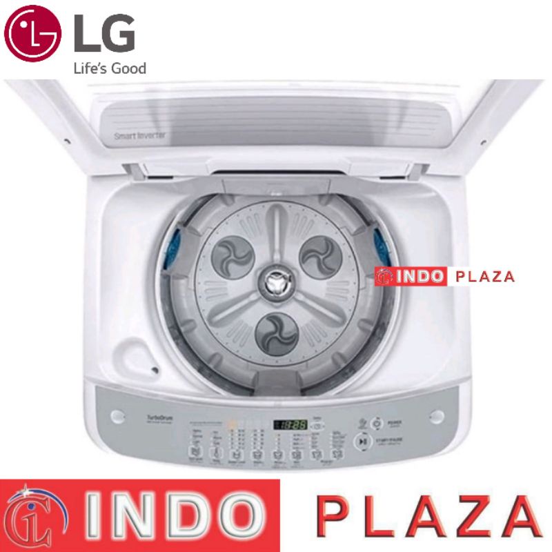 MESIN CUCI 1 TABUNG TOP LOADING INVERTER 12 KG / 12KG LG T2312VS2W