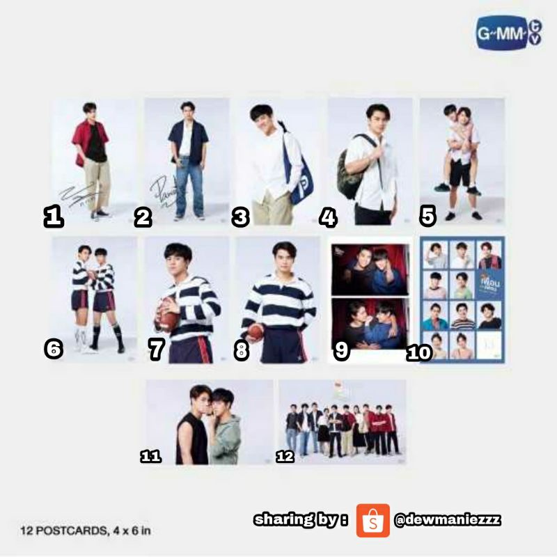 [OPEN SHARING] |Baca deskripsi| OPEN SHARING POSTCARD BAD BUDDY THE SERIES OFFICIAL