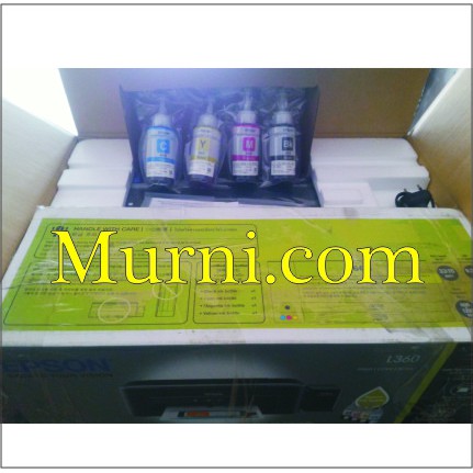 tinta epson t664 L100 L110 L120 L121 L210 L220 L310 L350 L360 tanpa dus