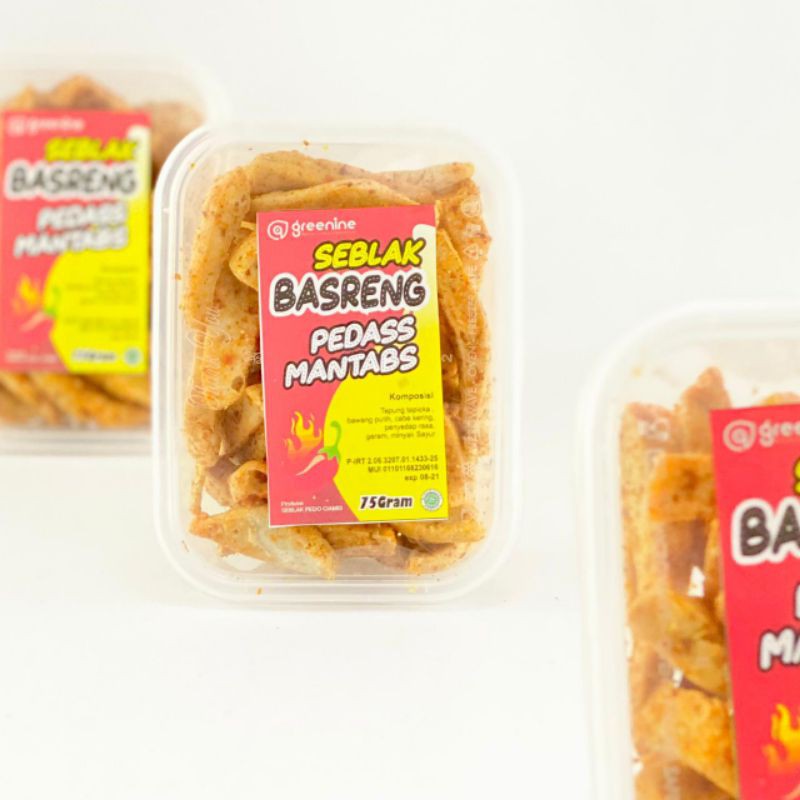 

Dodomart Basreng Baso Goreng Kriuk Gurih Pedas Renyah 75G