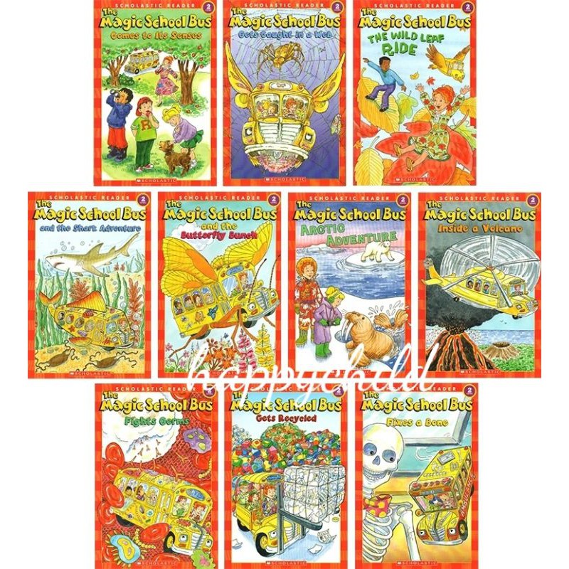 20 books Magic School Bus/20buku full color/Science Readers 1&amp;2/buku import/buku anak/Happychild