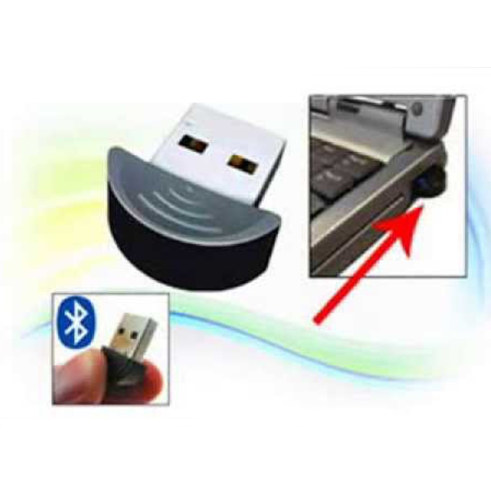 Trend-Universal Bluetooth Mini Jamur USB Dongle Bluetooth Transfer Data - Hitam