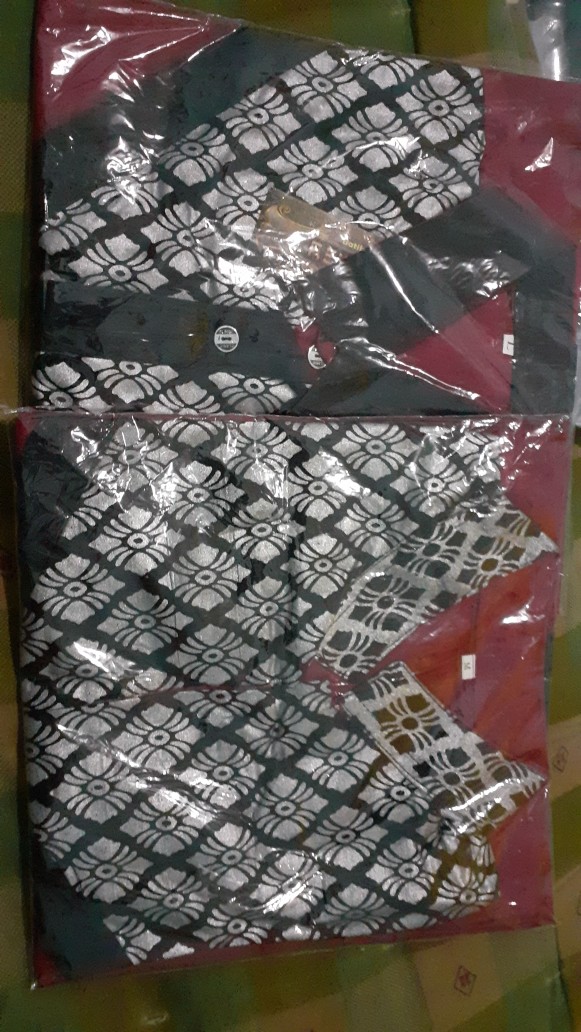 Maura Couple - Sania Ruffle Batik Couple Ori Ndoro Jowi Garansi Termurah Shopee -  Batik Modern Solo