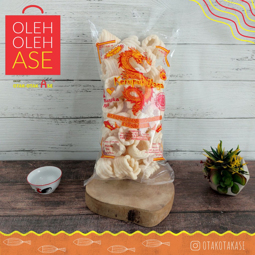 

KERUPUK NAGA PEAR KHAS BANGKA (1538) / OTAK OTAK ASE BANGKA