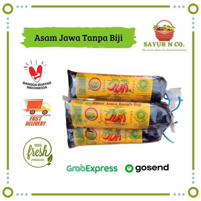 

Asam Jawa Tanpa Biji 150gr | Sayur N Co Bekasi