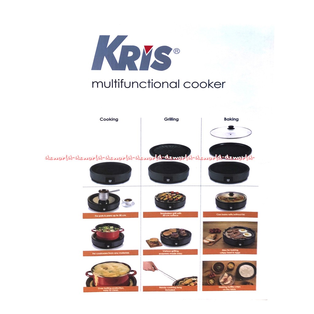 Kris Multifunctional Cooker Tungku Keramik Peralatan Untuk Masak