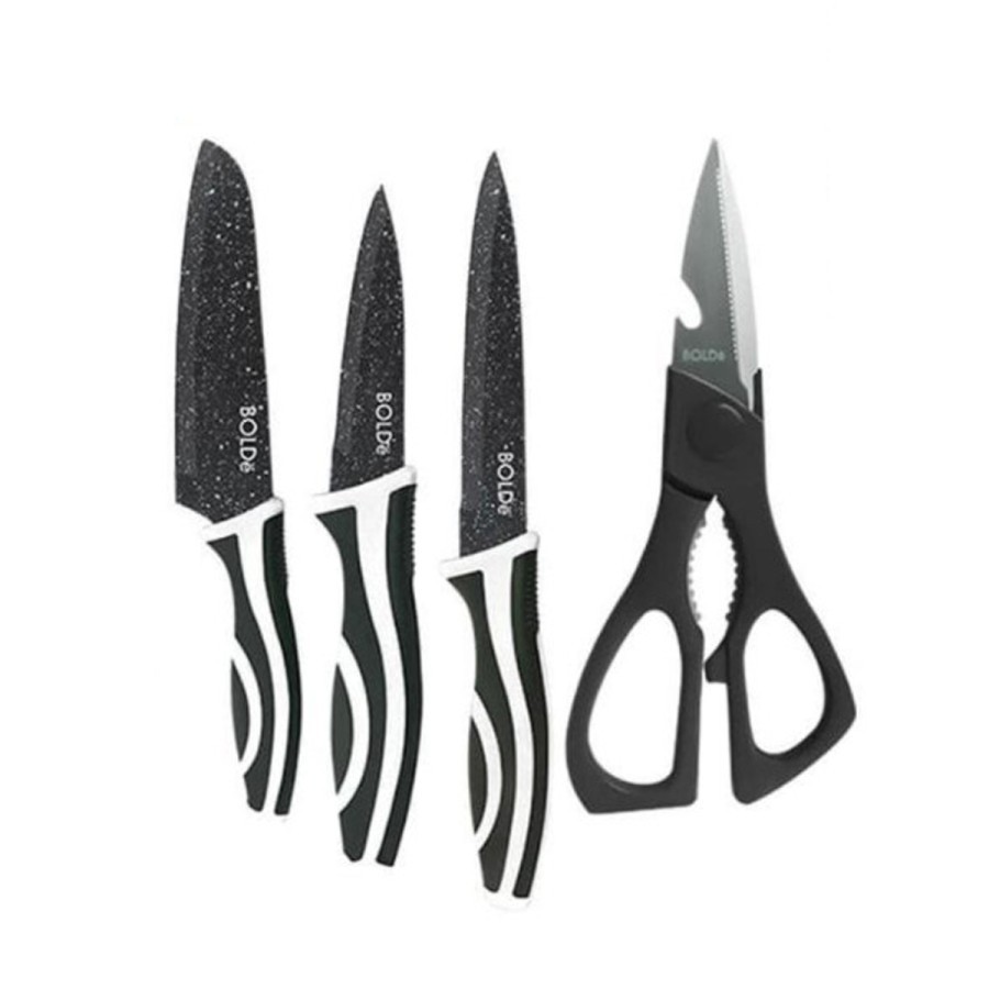 Gunting Pisau Set 4 Pcs BOLDe Super Utensile Electra Series