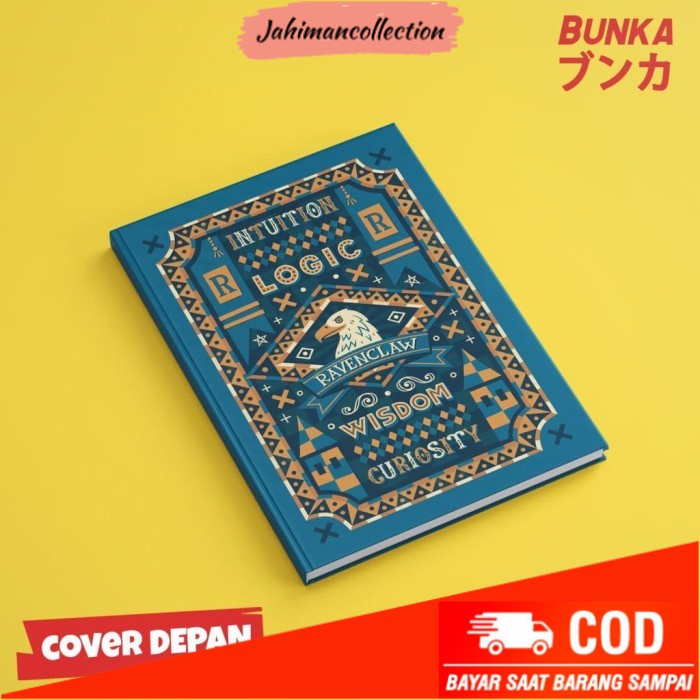 

✨ BISA COD ✨ Notebook Harry Potter Ravenclaw Pride Hardcover A5 Buku Catatan