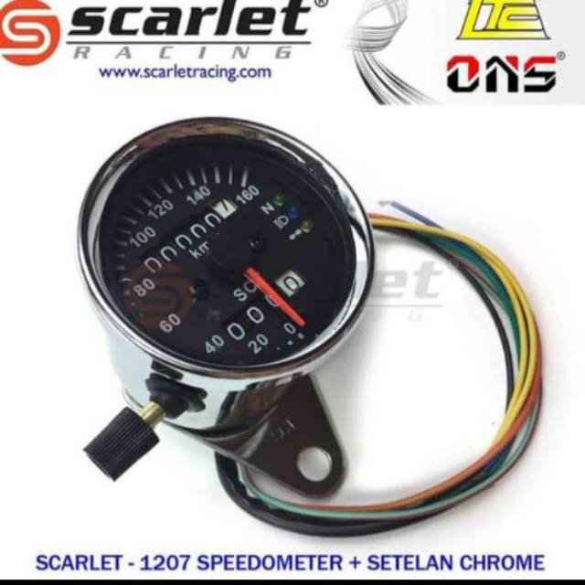 ampere Spido | Speedometer Racing SCARLET