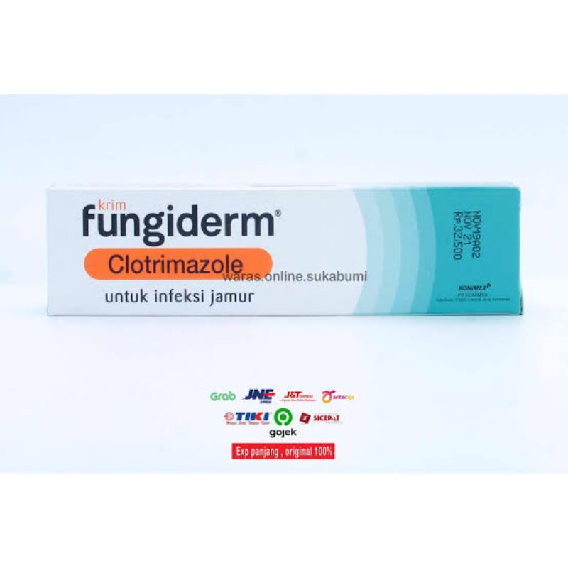 Fungiderm 5gr || 10 gr  Salap Jamur ORIGINAL-BPOM