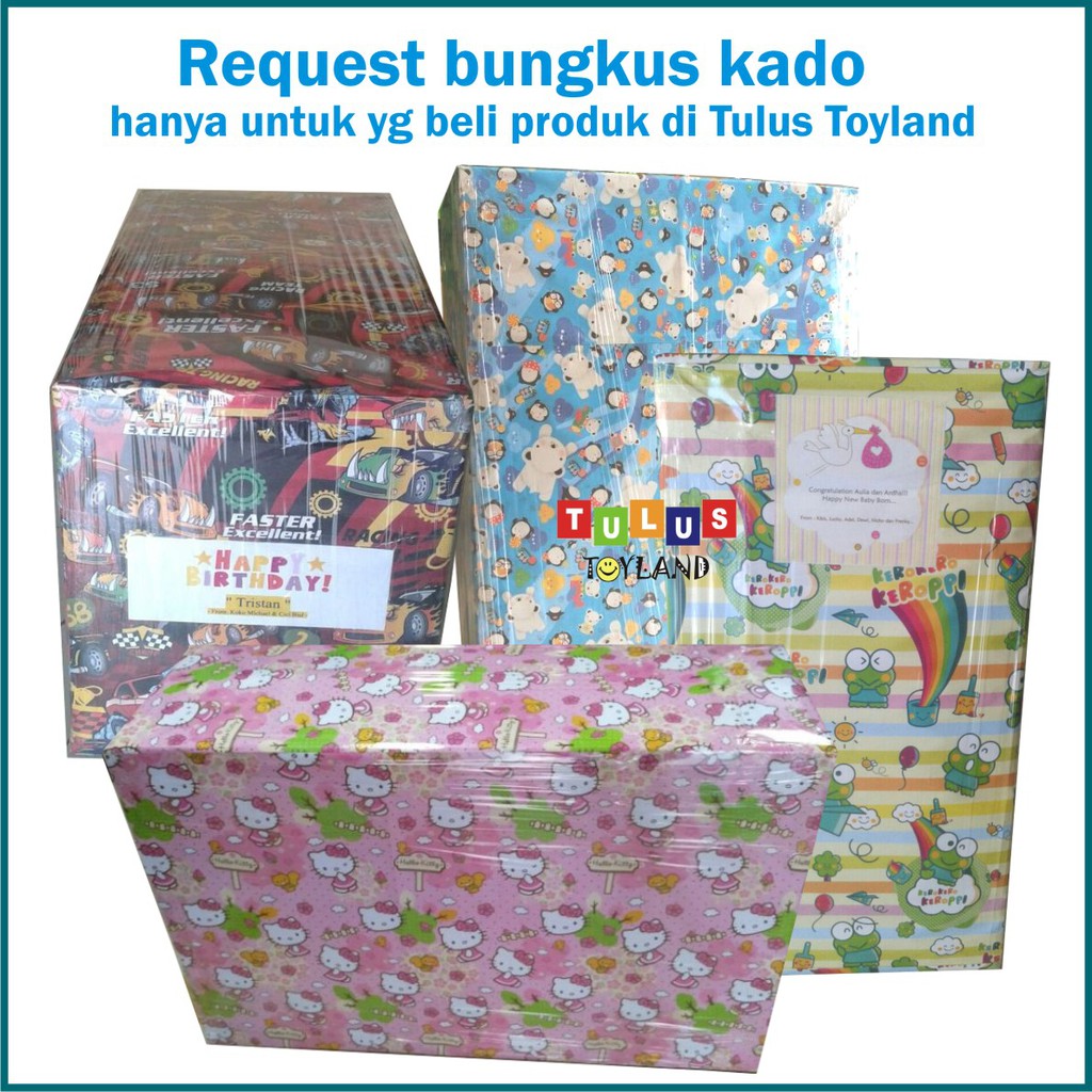 Bungkus Kado Tulus Toyland Gift Wrap