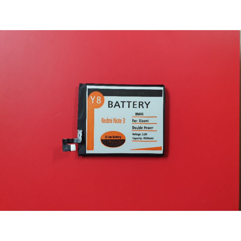 Battery batre baterai xiaomi redmi note 3 double power