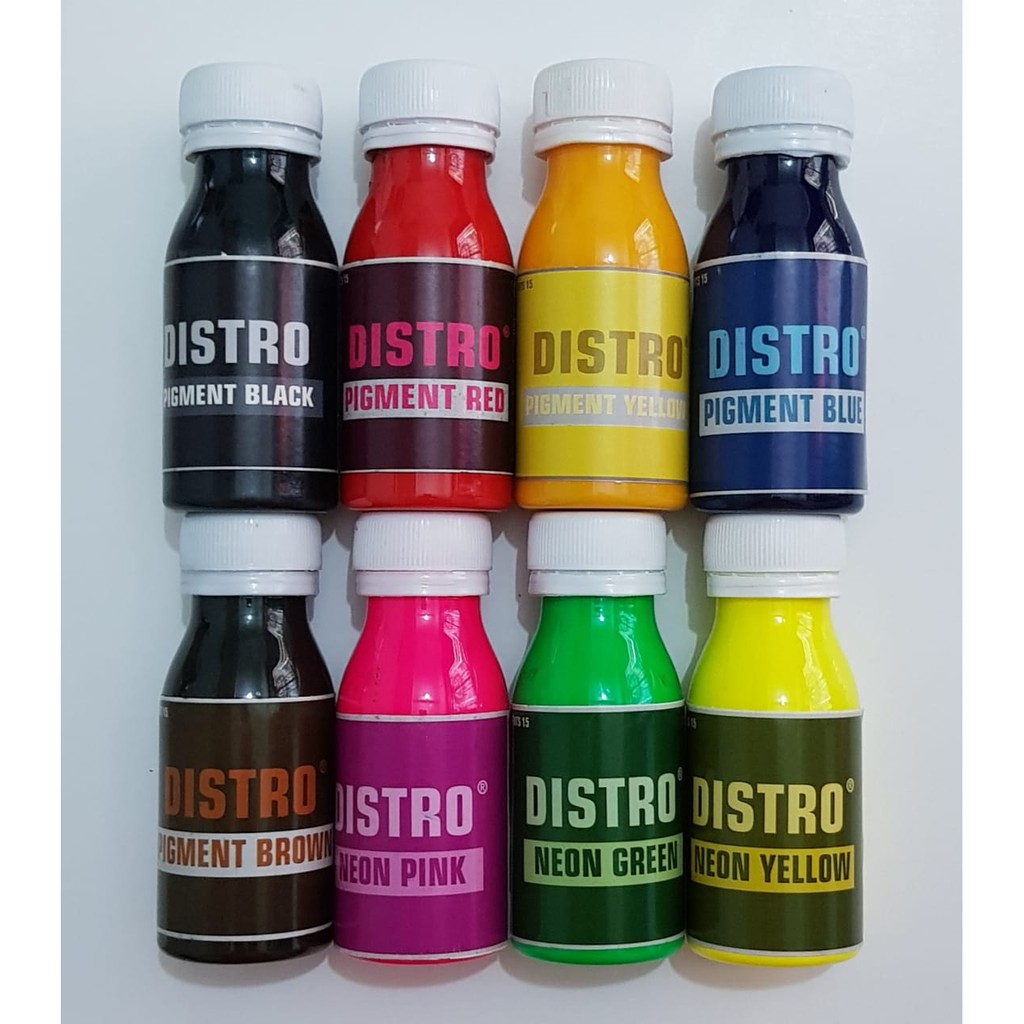 DISTRO Pigment Biang Warna Sablon Pigmen Warna Pewarna Sablon