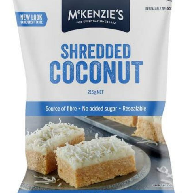 

Mckenzie's Shredded Coconut Flakes Parutan Kelapa Kering Tepung Kelapa