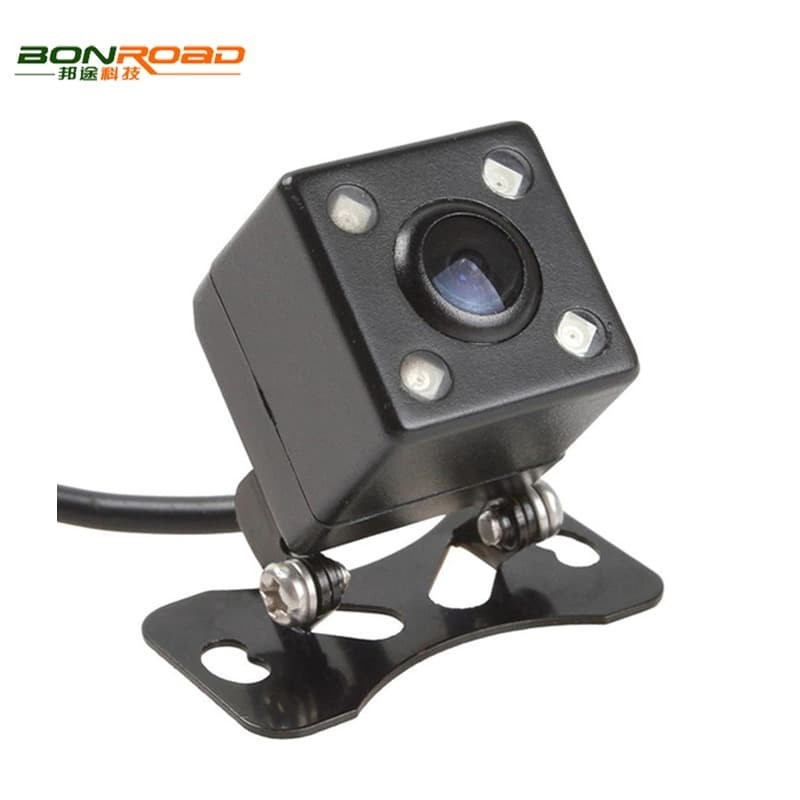 Kamera Belakang Mobil dengan 4 LED Night Vision - TY001 - Black