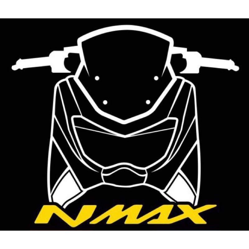 sticker motor stiker visor nmax