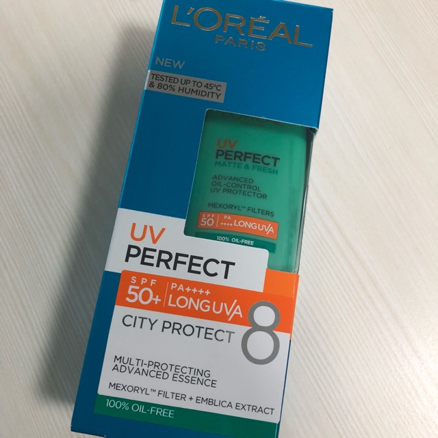 Loreal UV Perfect Matte & Fresh Long UV SPF 50 + / PA ++++