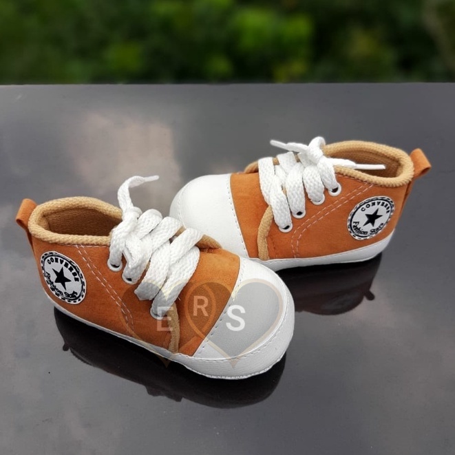 TOKOERS PRL02 Sepatu bayi newborn prewalker motif tali  umur 1 s/d 12 banyak warna