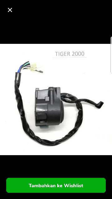 Saklar kiri klakson handel switch kiri TIGER LAMA OLD