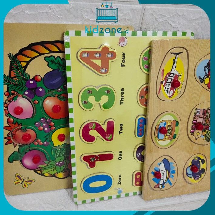 MAINAN WOODEN PUZZLE ANAK